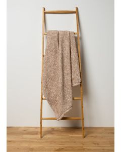 Sherpa Throw-Brown-One Size