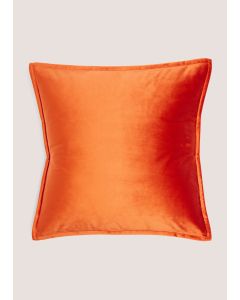 Velvet Cushion (43cm x 43cm)-Orange