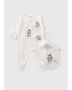 Paddington Baby Sleepsuit & Bib