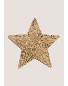 Woven Star Placemat Neutral-Neutral