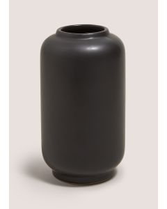 Ceramic Vase (9cm x 9cm x 20cm)-Black-One Size