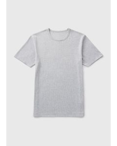 Ribbed Thermal T-Shirt