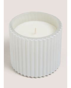 Cedarwood & Amber Elegance Candle-White-One Size