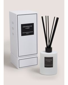 Cedarwood & Amber Elegance Diffuser-White-One Size