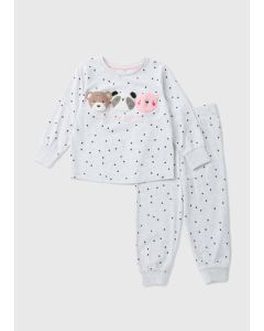 Girls Animal Pyjama Set