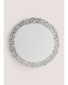 Spot Dinner Plate-White-One Size