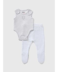 2 Piece Premature Baby Bodysuit Set