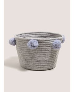 Rope Storage Basket-Grey-One Size