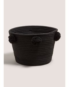 Rope Storage Basket-Black-One Size