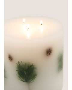 Foliage Candle-White-One Size