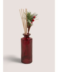 Ribbed Festive Berry Diffuser-Red-One Size