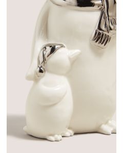 Penguin Ornament-White-One Size