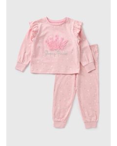 Girls Princess Pyjama Set