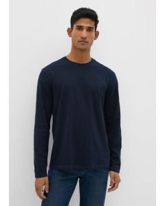 Essential Crew Neck Long Sleeve T-Shirt