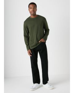 Essential Crew Neck Long Sleeve T-Shirt 