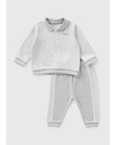 Baby Polo Top & Jogging Bottoms Set