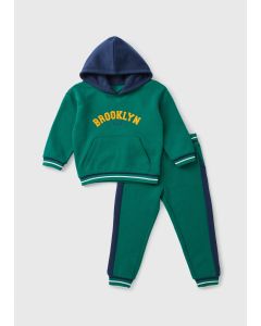 Boys Brooklyn Hoodie & Jogging Bottom Set