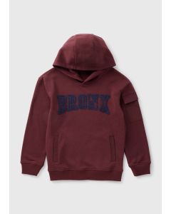 Boys Burgundy Bronx Varsity Hoodie