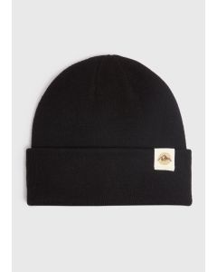 Badge Beanie-Black-One Size