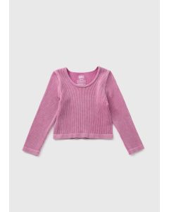 Girls Seamless Long Sleeve Top