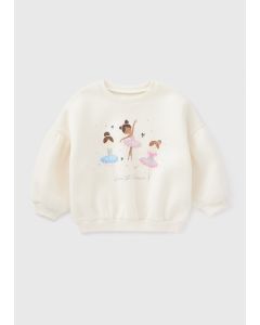 Girls Ballerina Sweatshirt