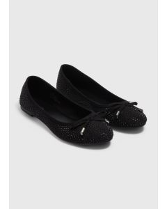 Diamante Ballet Flats