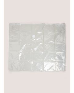 2 Pack Extra Large Vaccum Bags Clear-Clear-One Size