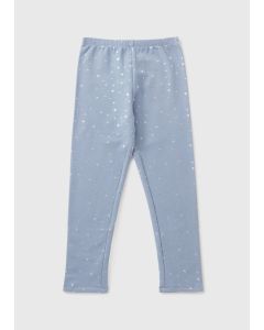 Girls Glitter Star Leggings