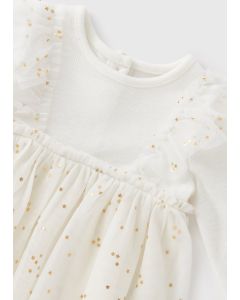 Girls Star Mesh Dress