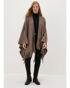 Shawl-Brown-One Size