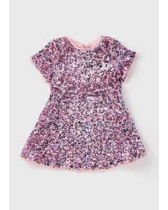 Girls Sequin Dress