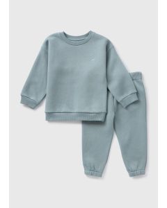 Boys Fleece-Lined Sweatshirt & Joggers Set