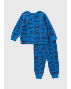 Boys Transport Fleece Pyjama Set