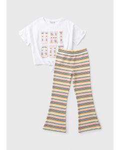 Girls Top & Trousers Set