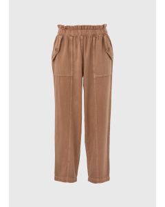 Cotton Paperbag Trousers