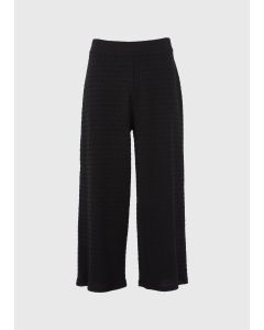 Textured Crop Trousers