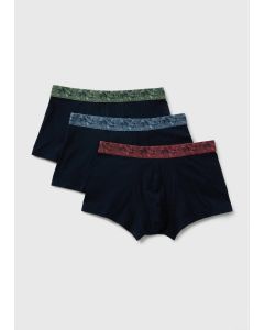 3 Pack Palm Tree Waistband Hipsters