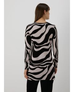 Print Knitted Tunic