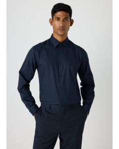 Taylor & Wright Navy Regular Fit Shirt