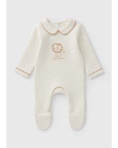 Baby Safari Quilted Sleepsuit