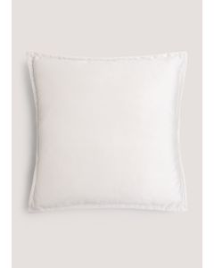 Velvet Cushion-Beige-One Size