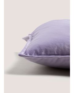 Velvet Cushion (43cm x 43cm)-Purple