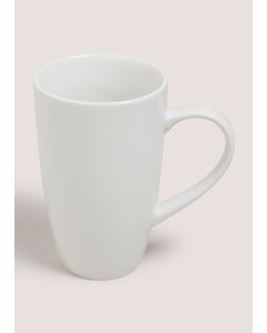 Coupe Latte Mug-White