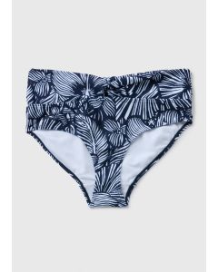 Floral Twist Front Bikini Bottoms