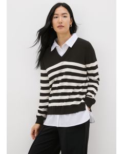 Et Vous Stripe Shirt Jumper