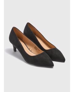 Peg Heel Court Shoes