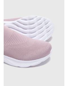 Knit Slip On Trainers