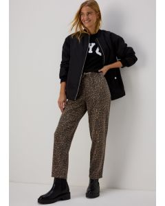 Animal Print Utility Jogging Bottoms