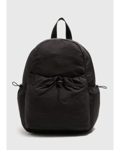 Toggle Front Backpack-Black-One Size