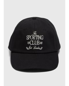 Sporting Club Cap-Black-One Size